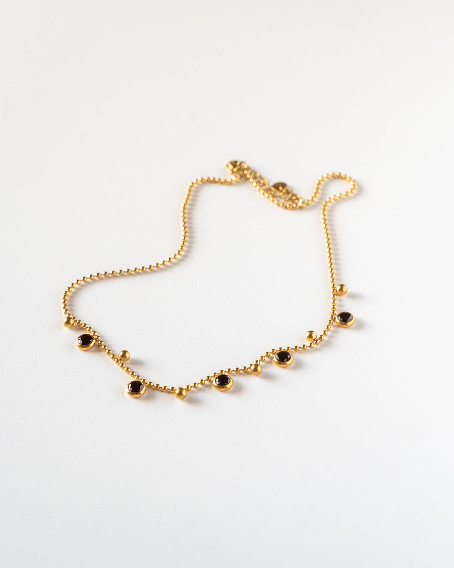 black ball necklace ＊＊＊