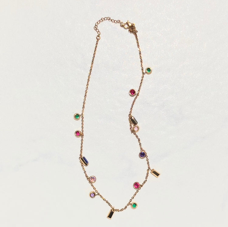 Color stone necklace ＊＊＊