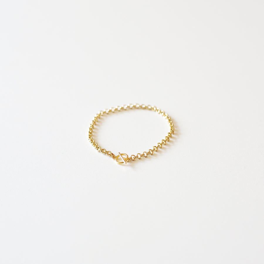 "Genderless" Chain bracelet Gold
