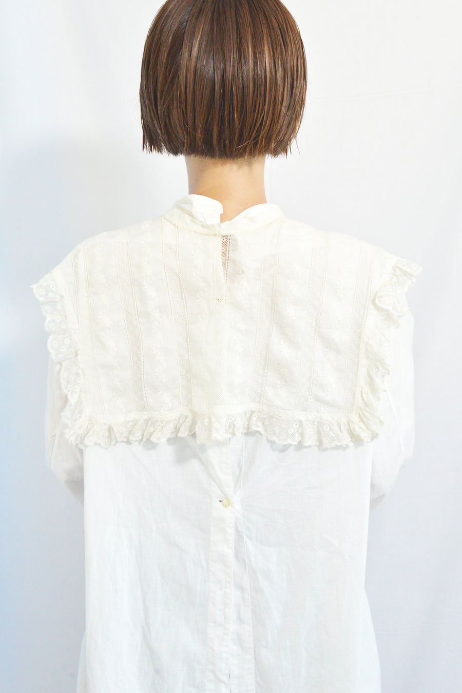 Vintage 1900's 〜10's Victorian LAce and Embroidred collar