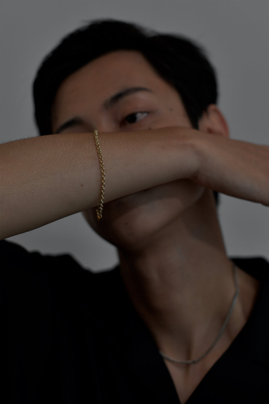 "Genderless" Chain bracelet Gold