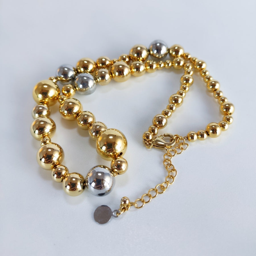 ball chain necklace gold